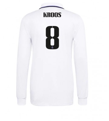 Real Madrid Toni Kroos #8 Hjemmedrakt 2022-23 Langermet